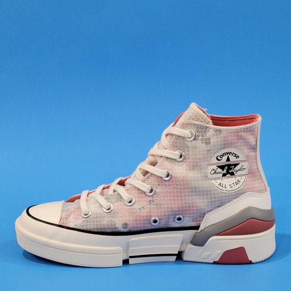 Converse Hi CPX 'Washed Floral' Terracotta Pink Women's Sneakers 572280C NWT - Picture 4 of 7
